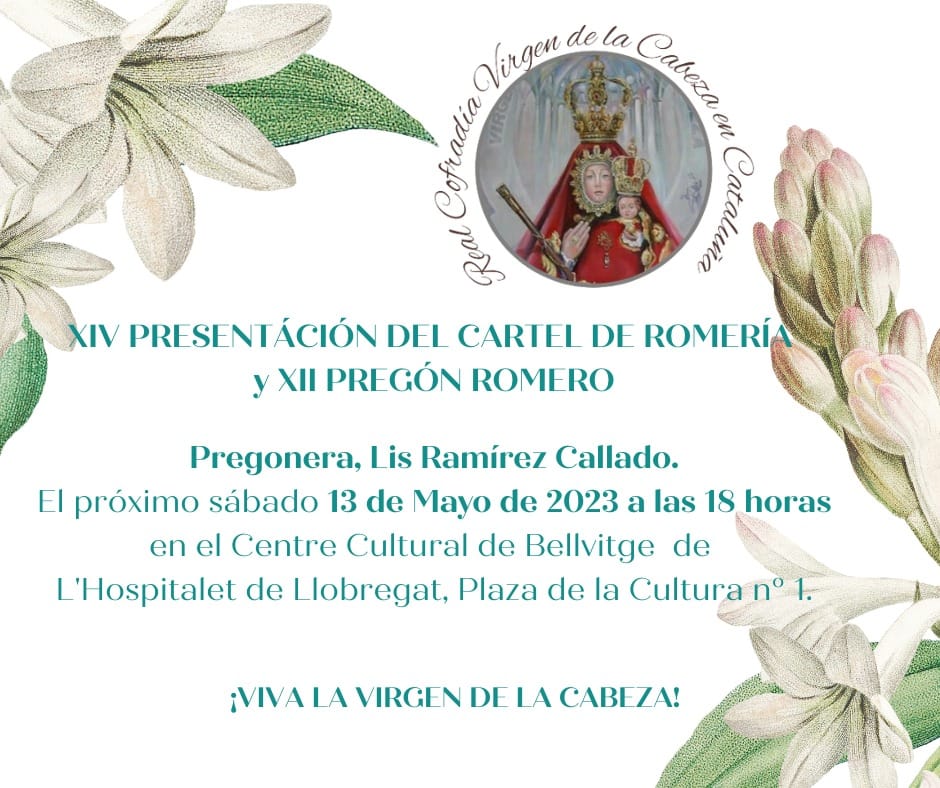 XIV Presentación del cartel de Romería y XIl Pregón Romero