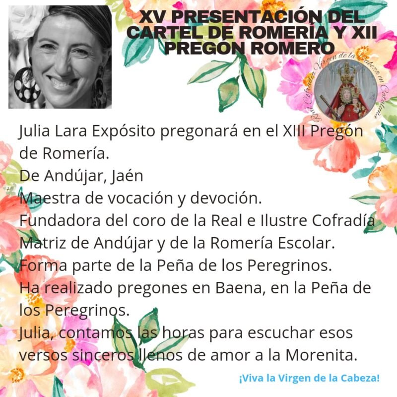El sábado 11 de mayo a las 18h Parroquia de San Isidro Labrador XIII