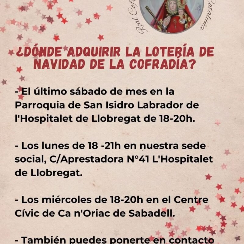 Dónde adquirir nuestra lotería.