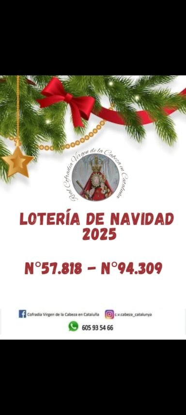 Lotería de Navidad 2025