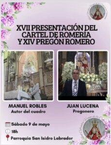 XIV Pregón Romero y XVII Presentación del  cartel de romería.