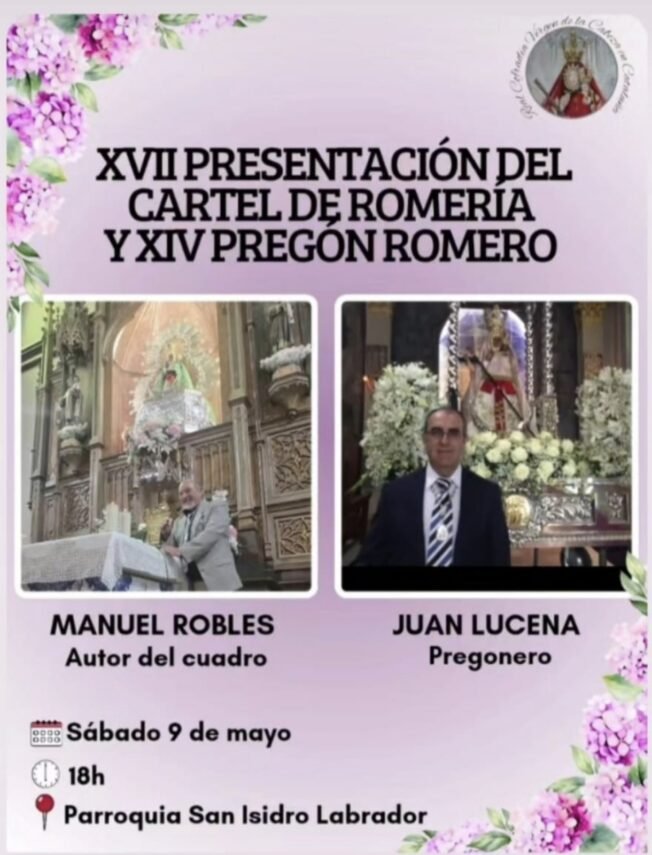 XIV Pregón Romero y XVII Presentación del  cartel de romería.
