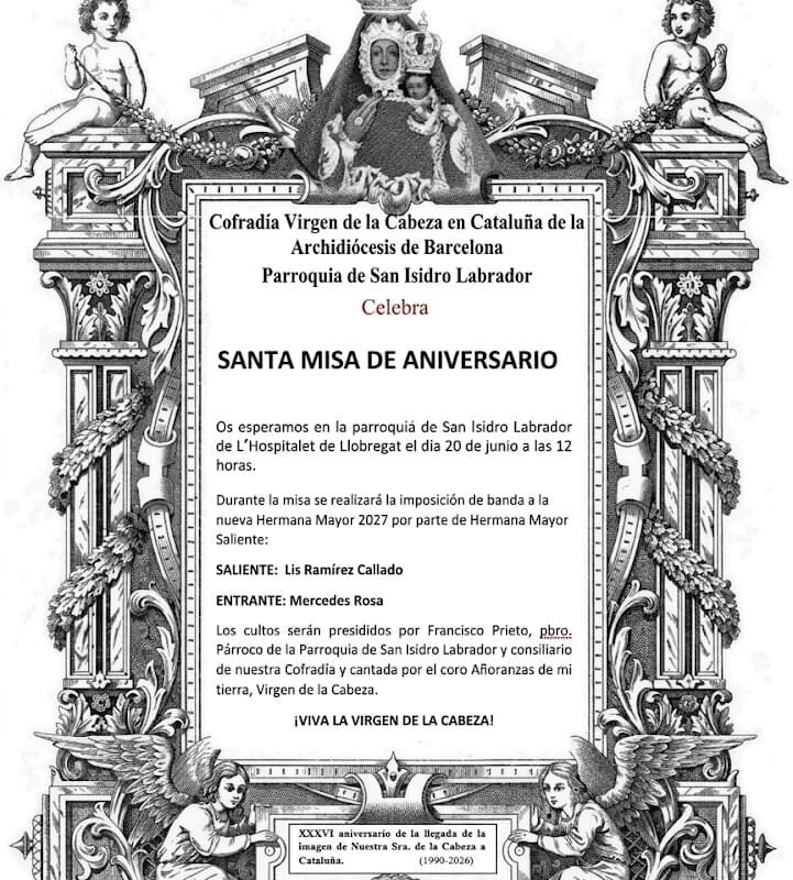 SANTA MISA XXXVI ANIVERSARIO