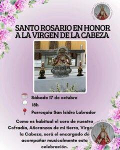 Rosario a Maria Santísima debla Cabeza